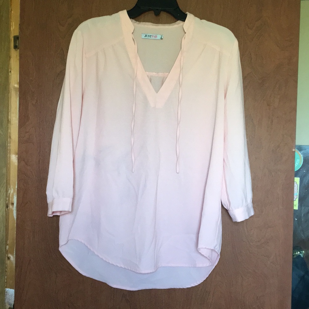 Just Fab Flowy shirt